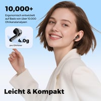 Căști wireless semi-in-ear SoundPEATS Air6 HS Bluetooth 6.0, 13 mm, tri-magnetic, LDAC, Hi-Res, ENC, IPX5, 45 ore 6