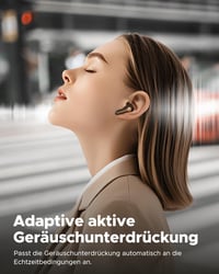 SoundPEATS Capsule3 Pro+ Bluetooth Fülhallgató Hi-Res LDAC Hangzással, Aktív Zajszűrés, XMEMS Meghajtó, 6 Mikrofon, 43 Órás Üzemidő, Alkalma 4