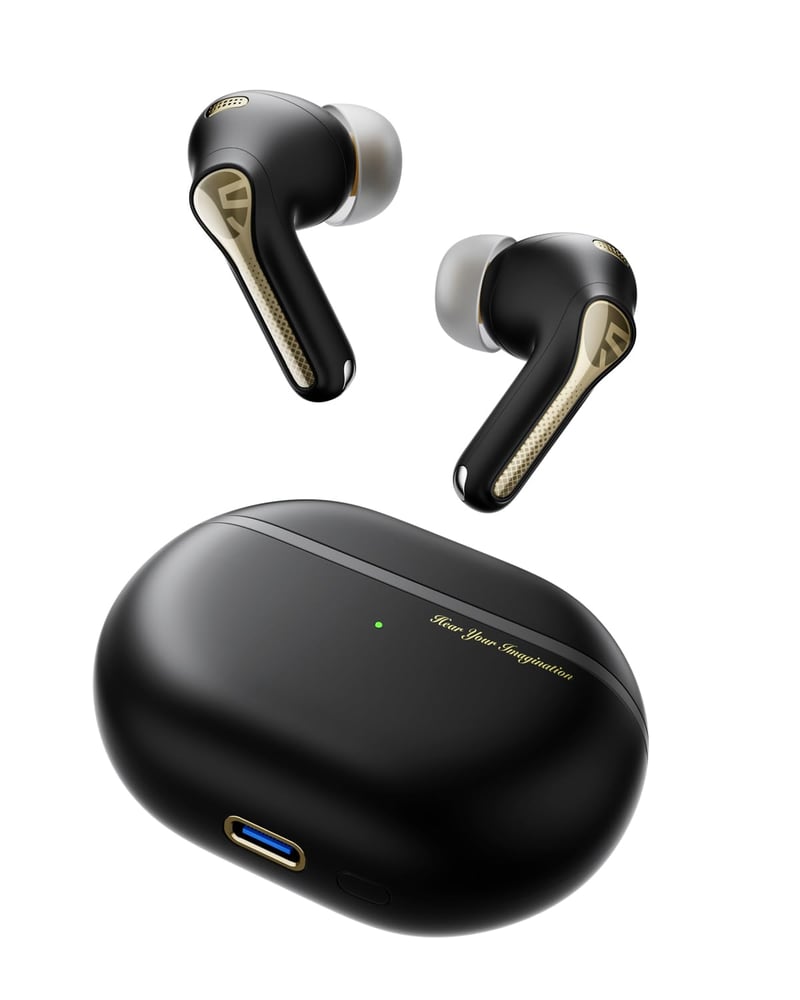 Bluetooth slúchadlá SoundPEATS Capsule3 Pro+ s Hi-Res LDAC zvukom, aktívnym potlačením hluku, XMEMS meničom, 6 mikrofónmi, 43-hodinovou výdržou batérie, aplikáciou
