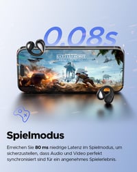 SoundPEATS PearlClip Pro Nyitott Fülhallgató, Bluetooth 5.4 Csiptetős Fülhallgató, Egész Napos Kényelem, 3D Hangzás, Dinamikus EQ, 12mm Hang 8