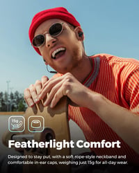 SoundPEATS Q35 HD+ nyakpántos Bluetooth 5.2 sport fülhallgató aptX HD, IPX5, 17 óra 2