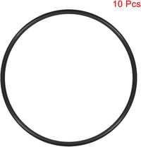 sourcing map nitril gumi O-gyűrű tömítés, 52 mm külső / 48 mm belső átmérő, 2 mm, 10 db 2