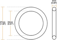 sourcing map nitril gumi O-gyűrű tömítőgyűrű 6×10×2 mm - 10 db 3
