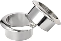 sourcing map 3 db Asztal Grommet 30 mm Nylon Ezüst Kábel Szervezéshez 1