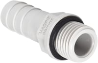 sourcing map 5db PVC tömlőcsatlakozó 10mm barb x 1/4" G csap vízcsatlakozás - G1/4 x 10mm 6