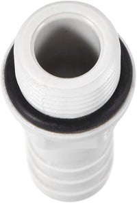 sourcing map 5db PVC tömlőcsatlakozó 10mm barb x 1/4" G csap vízcsatlakozás - G1/4 x 10mm 5