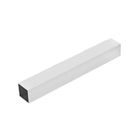 sourcing map štvorcová hliníková rúrka 6063 40x40 mm – hrúbka steny 1 mm – dĺžka 300 mm 1