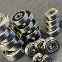 sourcing map 626ZZ Golyóscsapágy 6x19x6mm Dupla Védelem 10db Szett 2