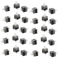 Sourcing Map 8,5x8,5 mm DIP taktový spínač – 30 ks 2