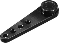 sourcing map Aluminium 25T Servo Horn Futaba Savox RC autó hajó fekete 2db - Aluminium 2