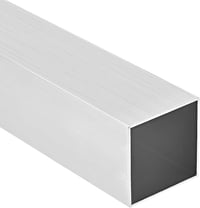 sourcing map Alumínium négyzetcső 40x40 mm 1 mm falvastagság 300 mm hosszú 6063 alumínium profilcső 3