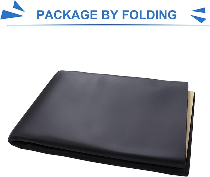 sourcing map Autó Hangszigetelő Szőnyeg 5mm Csúsztatógörgővel 60x40 Inch