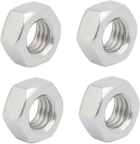 sourcing map balmenetes hatszöganya szénacél horganyzott menet M8 x 1.25 mm 4 db 1