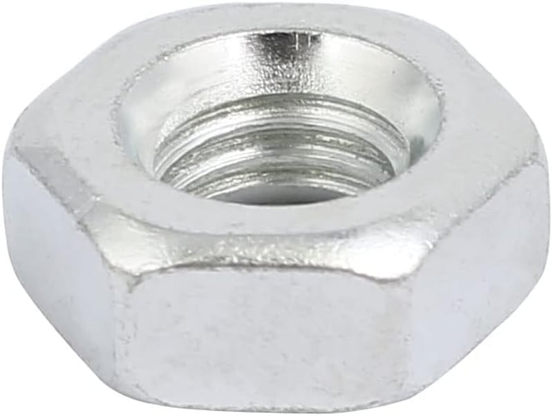 sourcing map balmenetes hatszöganya szénacél horganyzott menet M8 x 1.25 mm 4 db
