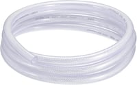 sourcing map Erősített PVC Tömlő 9x15mm Szövetbetétes Nyomáscső 3m Tekercs 1