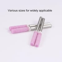 sourcing map Gyémánt Láncfűrész Élező Készlet - 12 db 4mm/5/32" Kerámia Köszörűkő Elektromos Láncfűrészhez 4