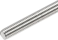 sourcing map M4x200mm Rozsdamentes Menetes Rúd 304 Inox Jobb Menet 4db - M4 x 200mm 2