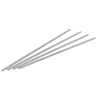 sourcing map Závitová tyč M4x200 mm, nehrdzavejúca oceľ 304, pravotočivý závit - 4 ks 1