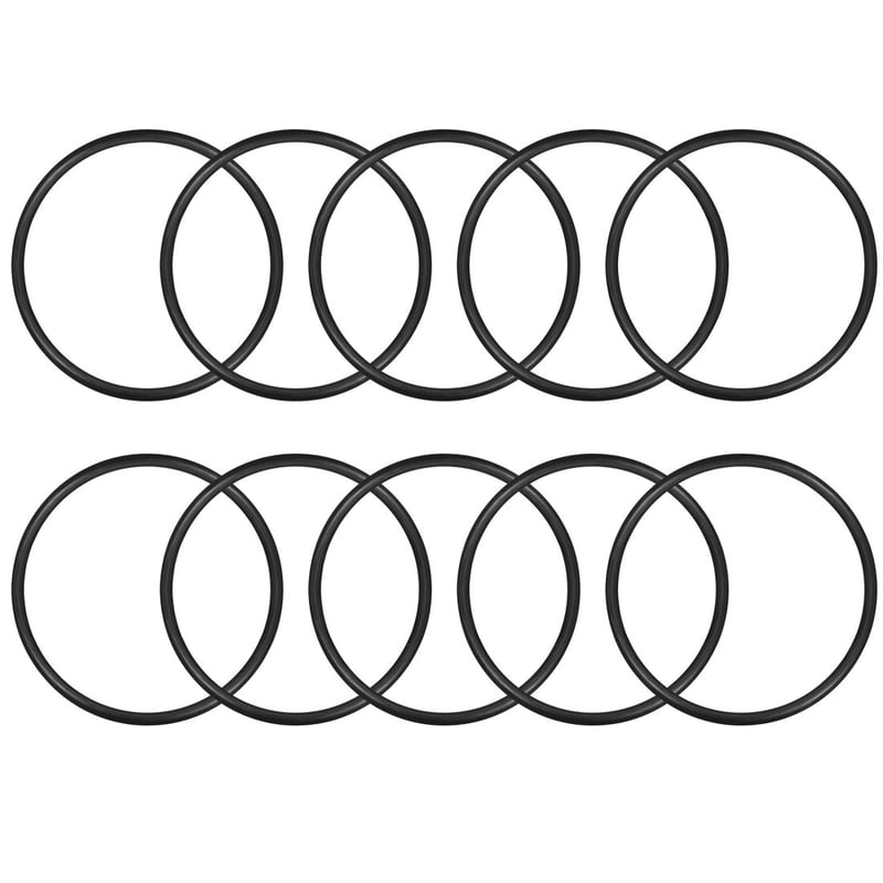 sourcing map nitril gumi O-gyűrű tömítés, 38 mm külső / 34 mm belső átmérő, 2 mm, 10 db