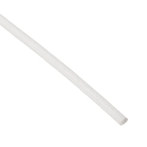 Sourcing Map samozatvarajuća silikonska navlaka za kabele od staklenih vlakana - bijela - 2 mm - 10 m