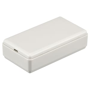 sourcing map Mini razvodna kutija otporna na prašinu 50x27x14 mm ABS - siva - 3 kom.