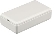 sourcing map Porálló Mini Csatlakozó Doboz 50x27x14mm ABS Szürke 3db - gray 1
