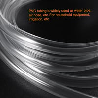 sourcing map PVC cső 3mm belső átmérő 4mm külső átmérő 3 méter kondenzációs vízcső 3