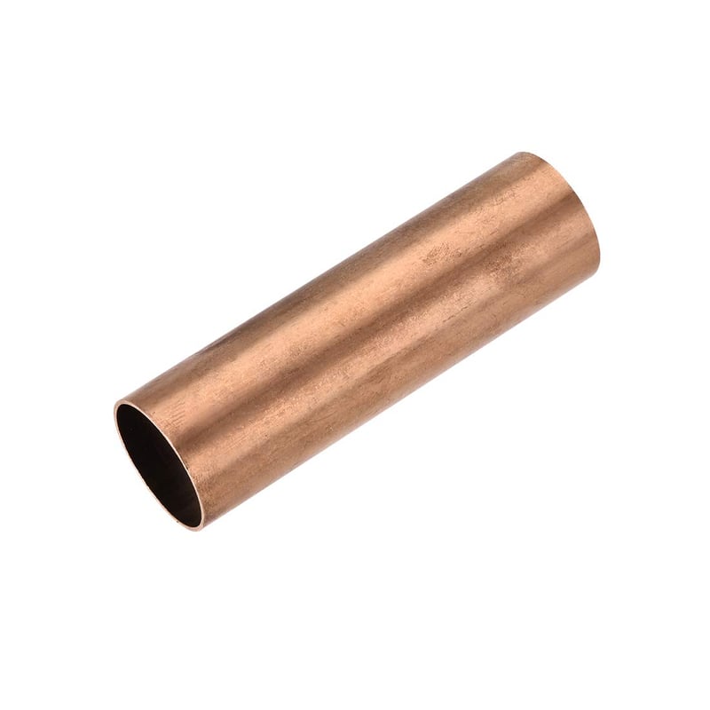 sourcing map medená okrúhla rúrka, vonkajší priemer 30 mm, hrúbka steny 1 mm, dĺžka 100 mm