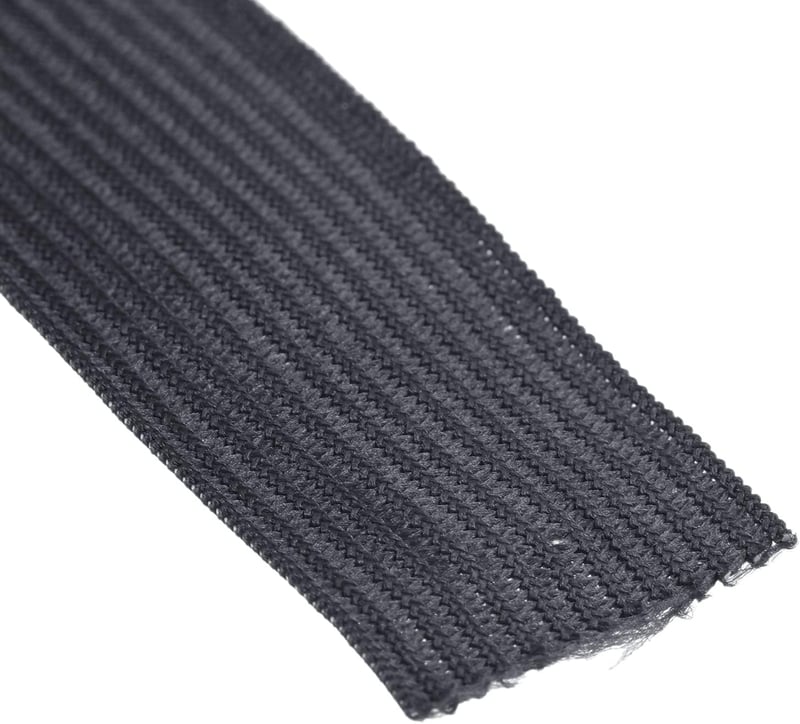 sourcing map Rugalmas Gumi Szalag Varráshoz 20mm Széles 9m Hosszú Szürke Derékpánt Nadrág Gumiszalag DIY Kézimunka Textil