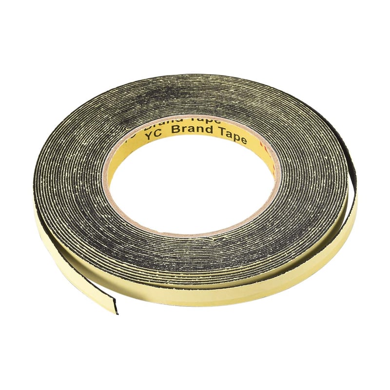 sourcing map spužvasta traka, crna - 10 m x 10 mm x 1 mm