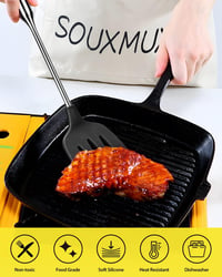 SouxMux szilikon spatula 2db wok lapát nem tapadó BPA mentes hőálló 5