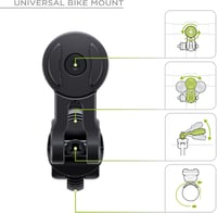 SP Connect Bike Bundle Universal Clamp SPC+ kerékpáros telefontartó bilincs - fekete 5