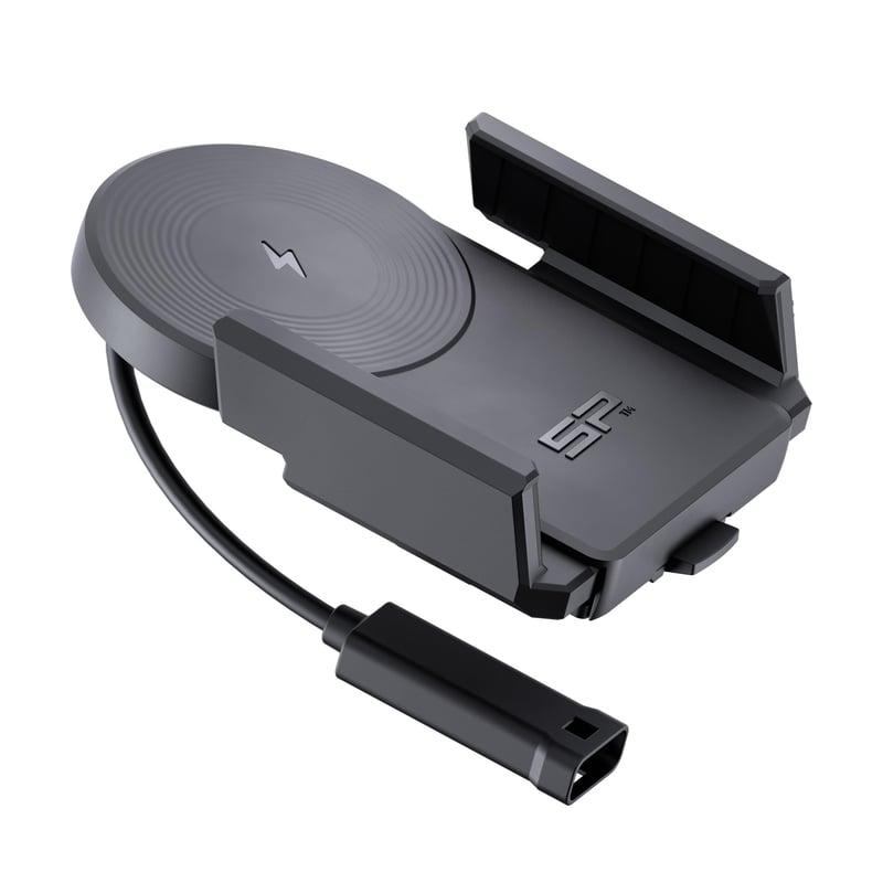 Univerzálny držiak na telefón s nabíjaním SP CONNECT Universal Charging Phone Clamp SPC+ – čierny, univerzálny držiak na smartfón