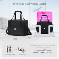 SPAHER 40x30x20cm Utazótáska Wizzair Volotea Méretű Összecsukható Kézipoggyász Nőknek Férfiaknak 2