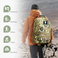 SPAHER B721 Unisex Hátizsák Iskolai Munka Utazás 2