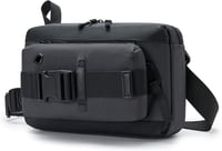 SPAHER Vízlepergető Mellkas Táska - Unisex Crossbody Válltáska, 5L, iPad/Tablet Kompatibilis, Szürke, Túrázáshoz, Utazáshoz 1