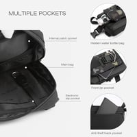 SPAHER Vízlepergető Mellkas Táska - Unisex Crossbody Válltáska, 5L, iPad/Tablet Kompatibilis, Szürke, Túrázáshoz, Utazáshoz 5