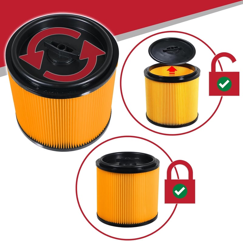 Spares2go Nedves-száraz szűrő Lidl Parkside PNTS 1250 1300 1400 1500 porszívóhoz