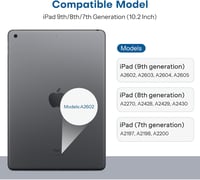 SPARIN iPad 9./8./7. gen (10,2") edzett üveg képernyővédő fólia - 9H - 2 db 2