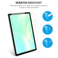 SPARIN Tvrdené sklo na displej pre Samsung Galaxy Tab A9+ 11-palcový tablet 2025/2023 - 3 ks 5