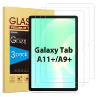 SPARIN Tvrdené sklo na displej pre Samsung Galaxy Tab A9+ 11-palcový tablet 2025/2023 - 3 ks 1
