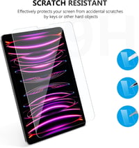 Folie de protecție din sticlă securizată SPARIN pentru iPad Pro 12.9" (2018-2022) - 2 bucăți 8