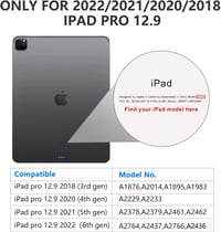 Folie de protecție din sticlă securizată SPARIN pentru iPad Pro 12.9" (2018-2022) - 2 bucăți 3