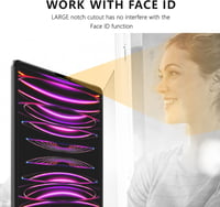 Folie de protecție din sticlă securizată SPARIN pentru iPad Pro 12.9" (2018-2022) - 2 bucăți 4
