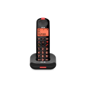 Bezdrôtový DECT telefón SPC Comfort Kairo 7612N - čierny