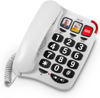 SPC Comfort Numbers 2 Időseknek Nagy Gombos Vezetékes Telefon Fotóval 1