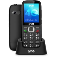 Mobilný telefón pre seniorov SPC Fortune 2 Max 4G s nabíjacím stojanom, 2,4-palcovým displejom, veľkými tlačidlami, hlasitosťou zvonenia 104 dB, SOS funkciou, čierny 1