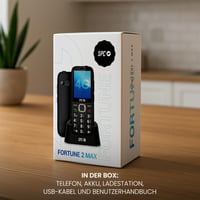 Mobilný telefón pre seniorov SPC Fortune 2 Max 4G s nabíjacím stojanom, 2,4-palcovým displejom, veľkými tlačidlami, hlasitosťou zvonenia 104 dB, SOS funkciou, čierny 7
