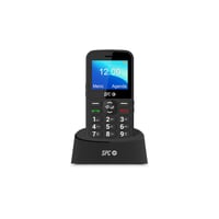 Mobilný telefón pre seniorov SPC Fortune 2 s veľkými tlačidlami a USB-C nabíjacou stanicou - čierny 1
