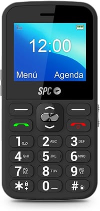 SPC Fortune 2 nagy gombos senior mobiltelefon USB-C töltőállomással - fekete 2